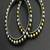 Indian oxidized jewelry set dual tone, boho tribal necklace earrings bangles ring set of 4