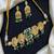 Emerald green kundan choker set | gold indian bridal jewelry