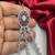 Royal lavender tanzanite passa jhumar