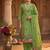 Pista handwoven jamdani cotton suit