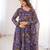 Multicolor printed georgette anarkali kurti