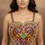 Black Rayon Navratri Lehenga Choli | Garba & Dandiya Outfit with Multicolor Embroidery Sleeveless Sweetheart Neckline