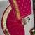 Rani-Pink Rayon Navratri Lehenga Choli | Garba & Dandiya Outfit with Rani-Pink Embroidery Sleeveless Sweetheart Neckline
