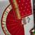 Red Rayon Navratri Lehenga Choli | Garba & Dandiya Outfit with Red Embroidery Sleeveless Sweetheart Neckline