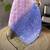 lavender tissue silk blend kanjeevaram zari woven saree with unstitched blouse piece.