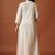 Women Embroidered A-Line Thread Work Pure Cotton Kurta with Palazzos