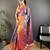blue tissue silk blend kanjeevaram zari woven saree with unstitched blouse piece.