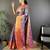 blue tissue silk blend kanjeevaram zari woven saree with unstitched blouse piece.