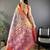 blue tissue silk blend kanjeevaram zari woven saree with unstitched blouse piece.