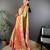 gold tissue silk blend kanjeevaram zari woven saree with unstitched blouse piece.