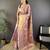 purple tissue silk blend kanjeevaram zari woven saree with unstitched blouse piece.