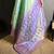 rama kanjeevaram silk blend zari woven saree with unstitched blouse piece.