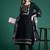 Women Floral Regular Thread Work Linen Kurta with Trousers & With Dupatta