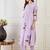 Women Floral Printed Cotton A-Line Kurta with Trousers