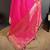 rani silk blend zari woven saree with unstitched blouse piece.