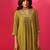 Women Floral Embroidered Pleated Sequinned Kurta with Trousers