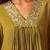 Women Floral Embroidered Pleated Sequinned Kurta with Trousers