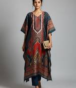 Women Ethnic Motifs Printed Regular Kurta with Trousers