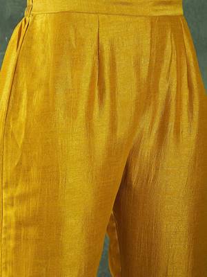 Women Ethnic Motifs Embroidered Kurta with Trousers & Dupatta 4