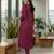 Ethnic Motifs Embroidered Regular Kurta With Trousers & Dupatta