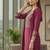 Ethnic Motifs Embroidered Regular Kurta With Trousers & Dupatta