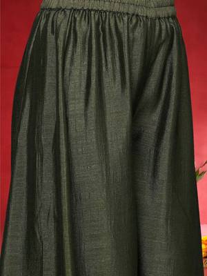 Women Ethnic Motifs Regular Kurta with Palazzos & With Dupatta 4