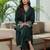 Women Ethnic Motifs Regular Thread Work Kurta with Trousers