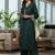 Women Ethnic Motifs Regular Thread Work Kurta with Trousers
