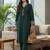 Women Ethnic Motifs Regular Thread Work Kurta with Trousers