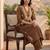Women Ethnic Motifs Embroidered Regular Thread Work Kurta with Trousers