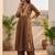 Women Ethnic Motifs Embroidered Regular Thread Work Kurta with Trousers