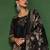 Floral Embroidered Thread Work Chanderi Silk Kurta with Trousers & Dupatta