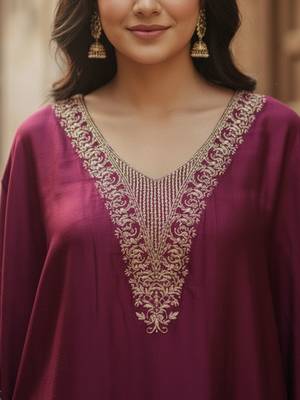 Women Regular Kurta with Trousers 2