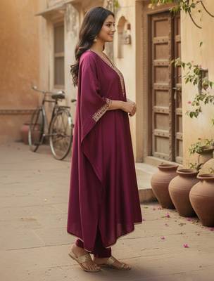 Women Regular Kurta with Trousers 3