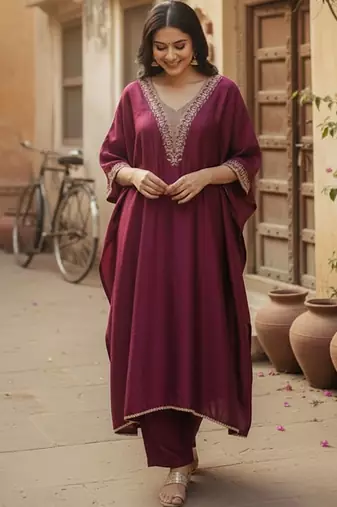 Women Regular Kurta with Trousers