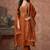 Women Floral Embroidered Regular Thread Work Kurta with Trousers & With Dupatta