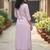 Women Striped Regular Kurta with Trousers