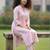 Women Striped Regular Kurta with Trousers