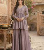 Women Bandhani Printed Regular Kurta with Trousers