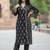 Women Ethnic Motifs Printed Angrakha  Cotton Kurta with Trousers