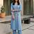 Women Embroidered Regular Thread Work Kurta with Trousers