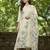 Women Floral Embroidered Thread Work Chanderi Cotton Kurta with Trousers & Dupatta
