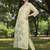 Women Floral Embroidered Thread Work Chanderi Cotton Kurta with Trousers & Dupatta