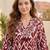 Women Printed Regular Thread Work Pure Cotton Kurta with Trousers