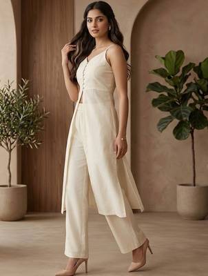 Women Regular Kurta with Trousers 7