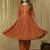 Women Floral Embroidered Tiered Thread Work Kurta with Palazzos