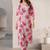 Women Floral Printed Regular Kurta with Trousers