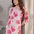 Women Floral Printed Regular Kurta with Trousers