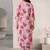 Women Floral Printed Regular Kurta with Trousers