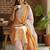 Ethnic Motifs Printed Round Neck Straight Kurta With Pyjamas & Dupatta